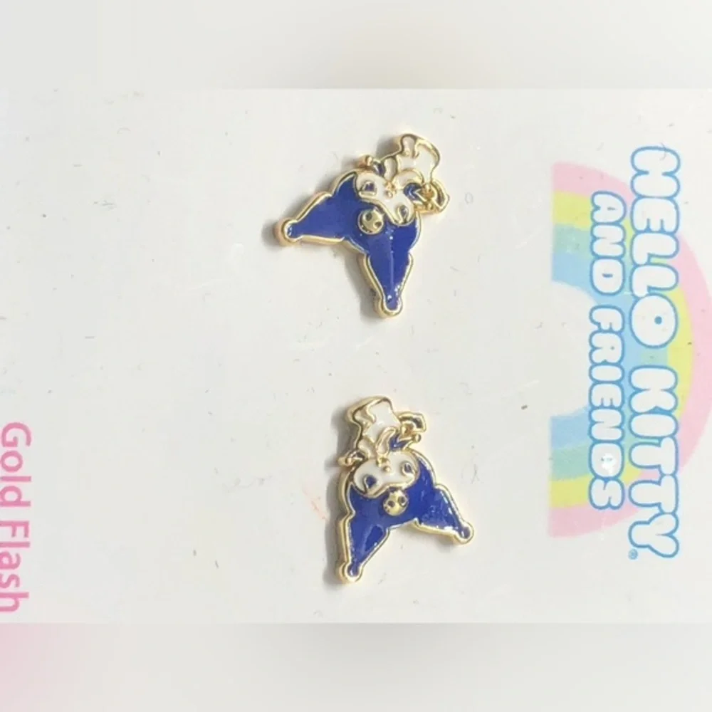 Hello Kitty & Friends Kuromi stud earrings new‎